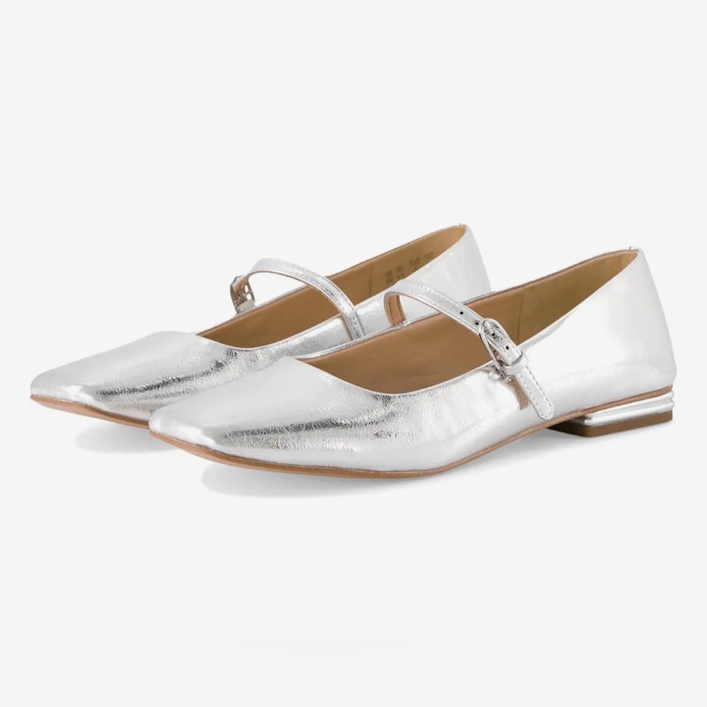 Franco Sarto Tinsley Mary Jane Shoes in silver metallic - Picture 2 of 9